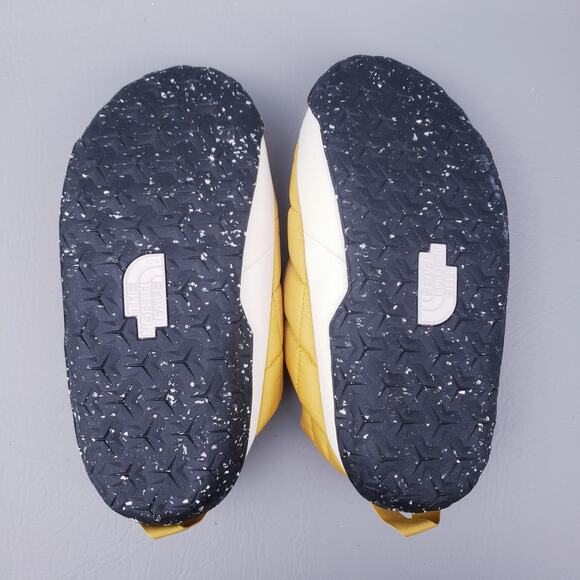 The North Face Women Nuptse mule 550 down feather Yellow Size 7 - Picture 8 of 12